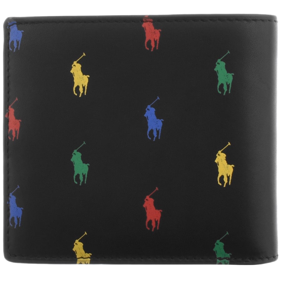 Alternative Image for ProductRalph Lauren Polo Player Leather Wallet Black3